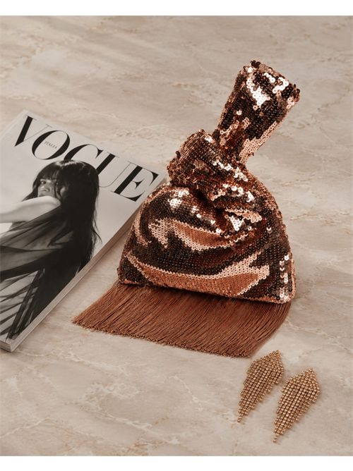 Secchiello paillettes con frange MARELLA EMME | EMMBRIOSOROSE GOLD